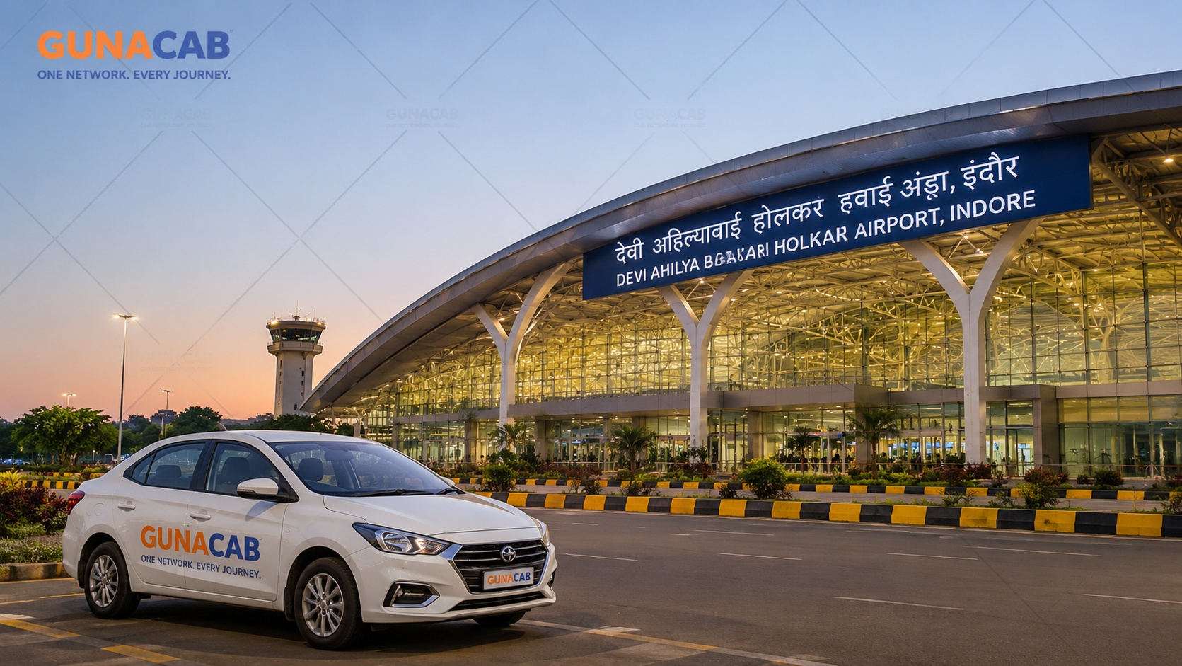 Ujjain to Indore Airport Taxi