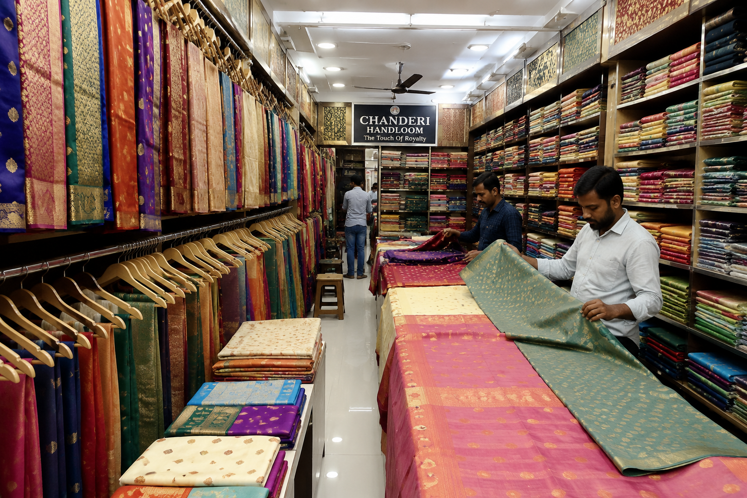 Chanderi Handloom Market