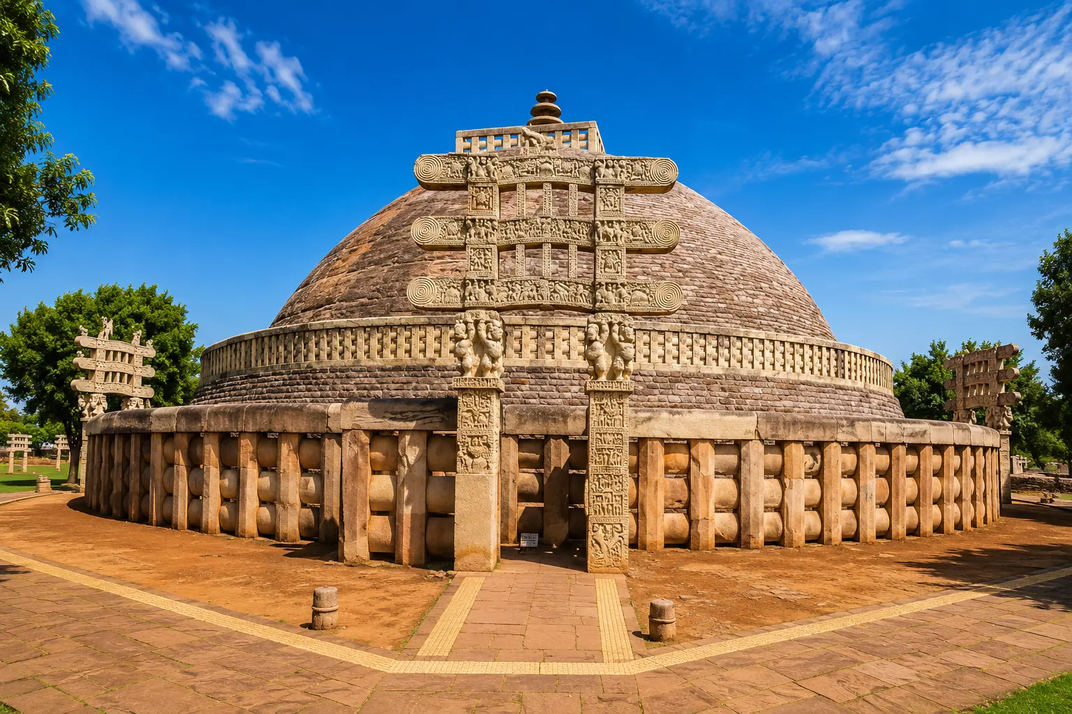 Great Stupa Sanchi UNESCO World Heritage Site
