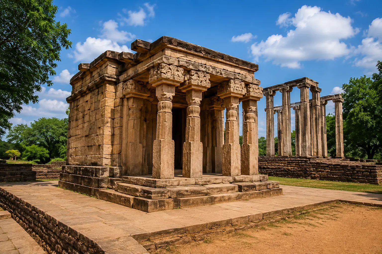 Temple 17 Sanchi