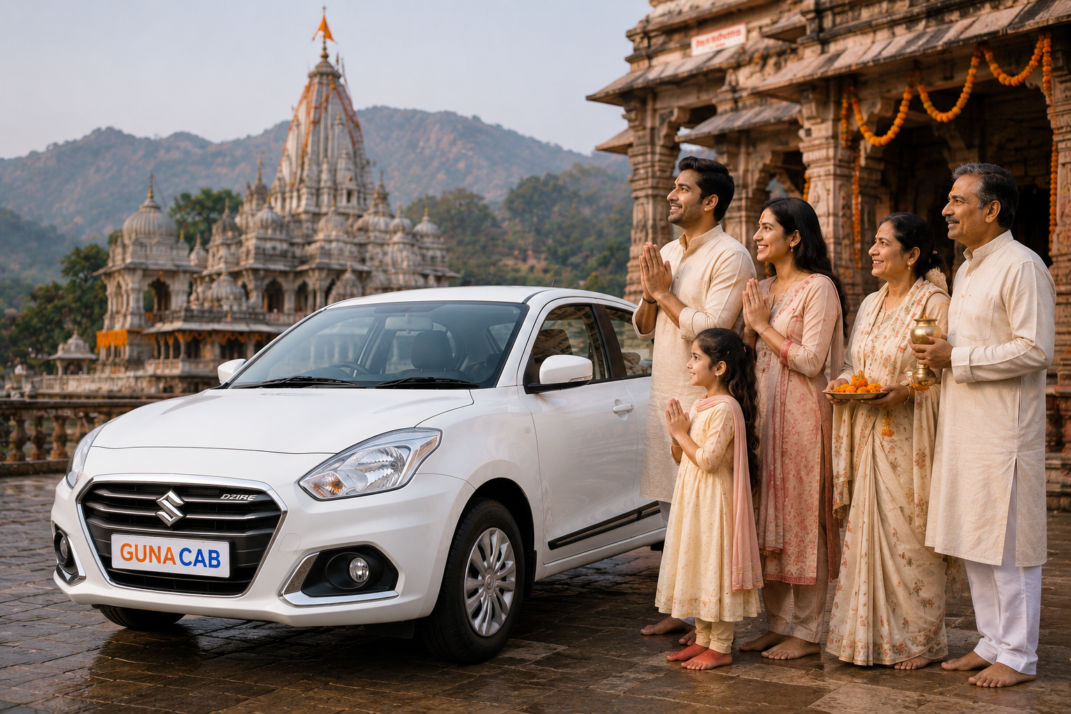 Religious and pilgrimage taxi service