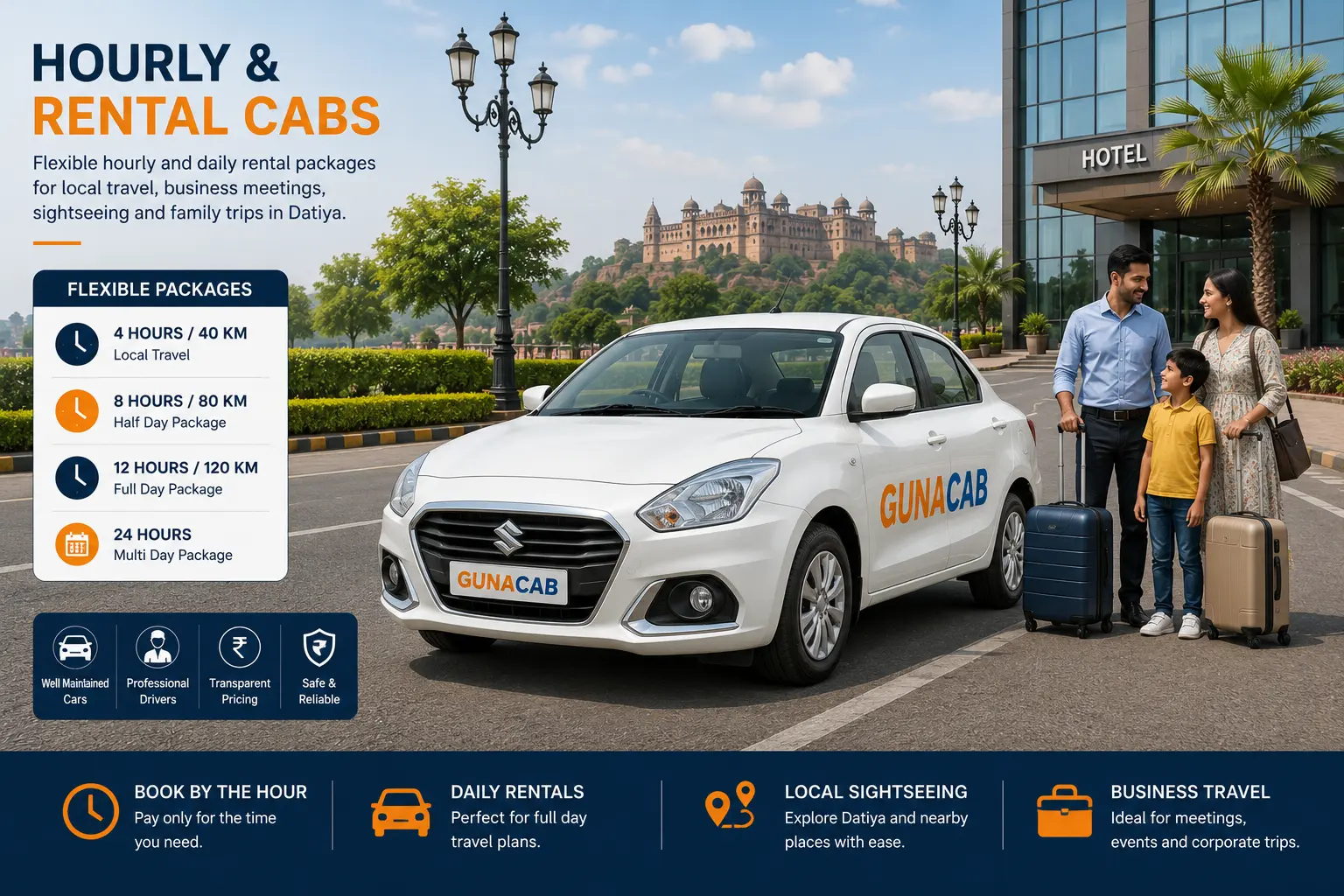 Car Rental Service in Shivpuri