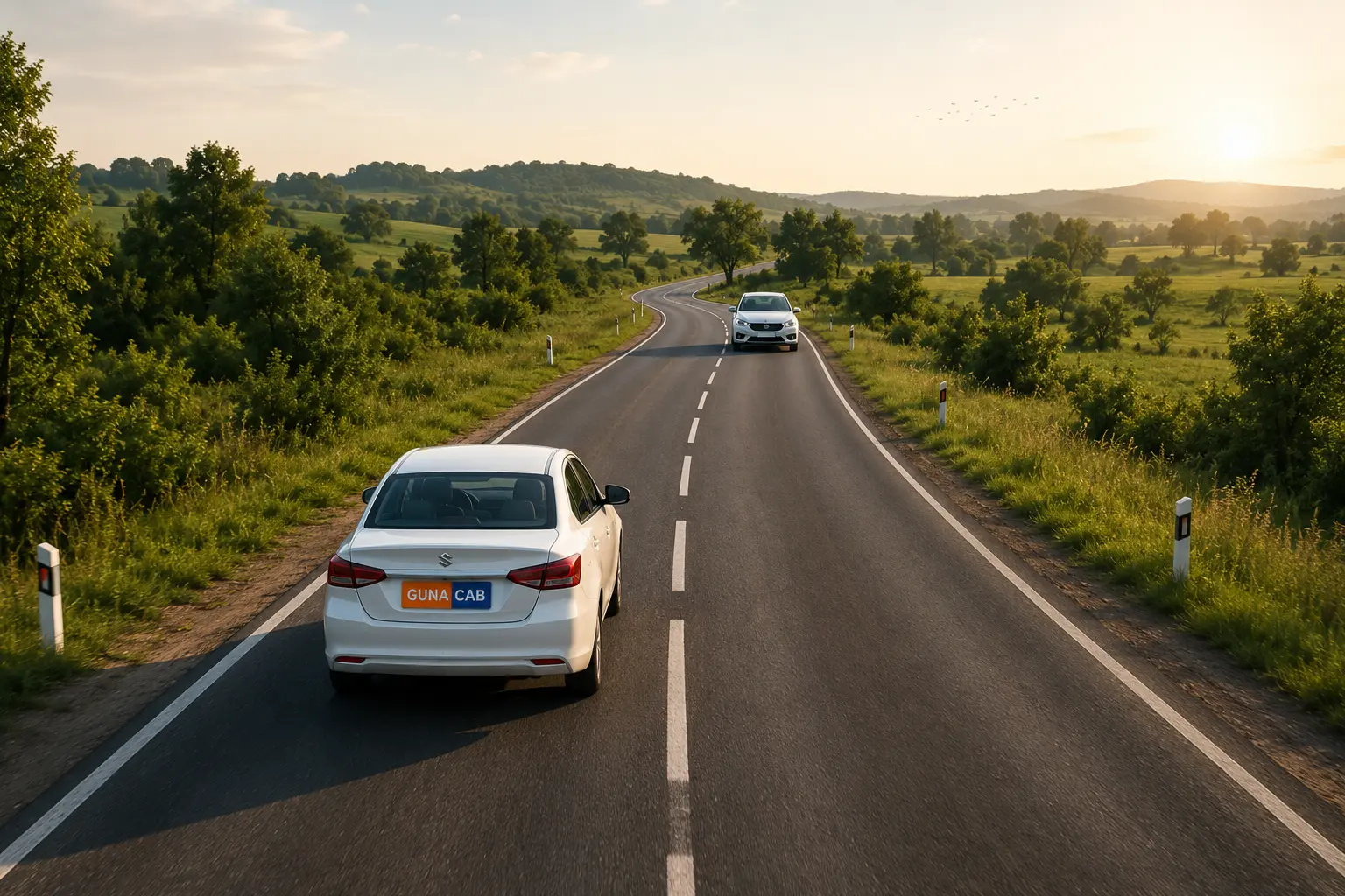 Round Trip Taxi Service in Guna